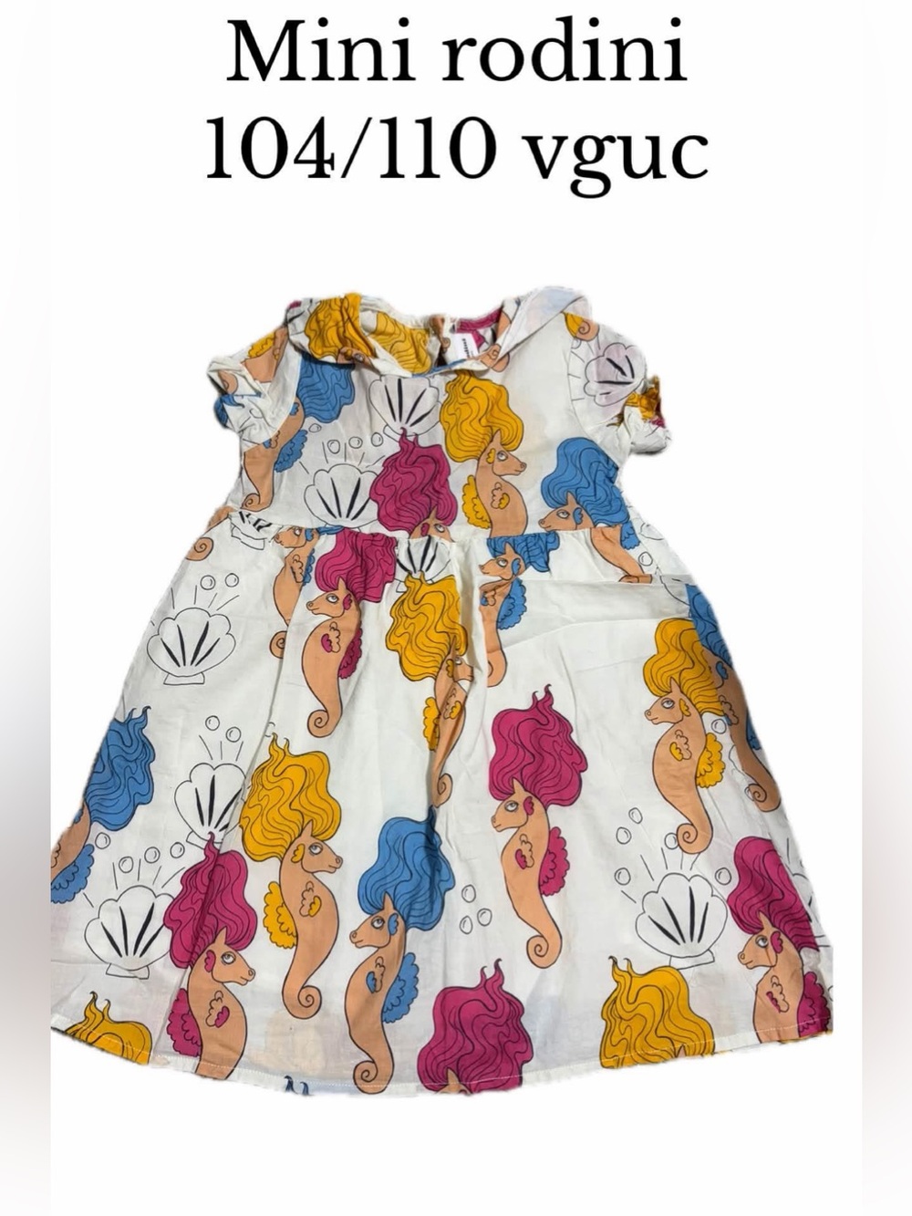 Mini rodini seahorse dress 3-5